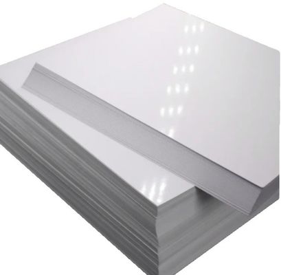 인쇄 및 포장용 250-350gsm C2S/ GC2/ 고량 아트 카드 종이 종형 채권 종이