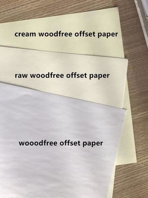 채용 종이 60gsm 70gsm 80gsm 흰색 부착되지 않은 목재 없는 오프셋 종이