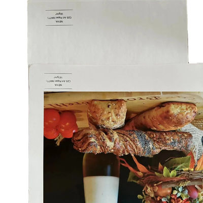 뜨거운 스탬핑 표면 끝 코팅 된 종이 빛나는 90gsm-300gsm 고 빛나는 예술 종이