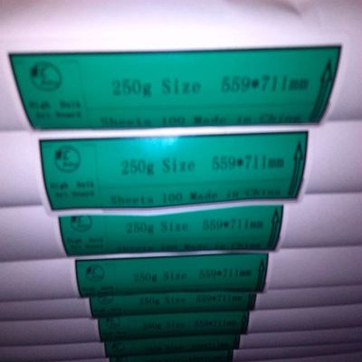뒷 인쇄 보후이 밀 230g/250g/300g/350g 우편지를 만들기 위한 미술 카드 높은 판매