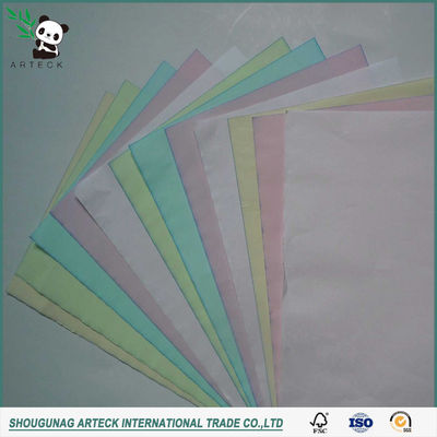 48-80gm 처녀 목재 펄스 색상 종이 롤 제조용 탄소 없는 종이