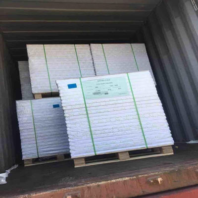 210gsm-400gsm C1S FBB 아이보리 보드 용 패키지 일면 코팅 종이 롤 시트 크기