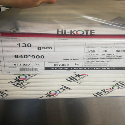 80-200gsm C2S/ 잡지 인쇄용 아트 종이 밝기 92% 종이 타입 쓰기 종이